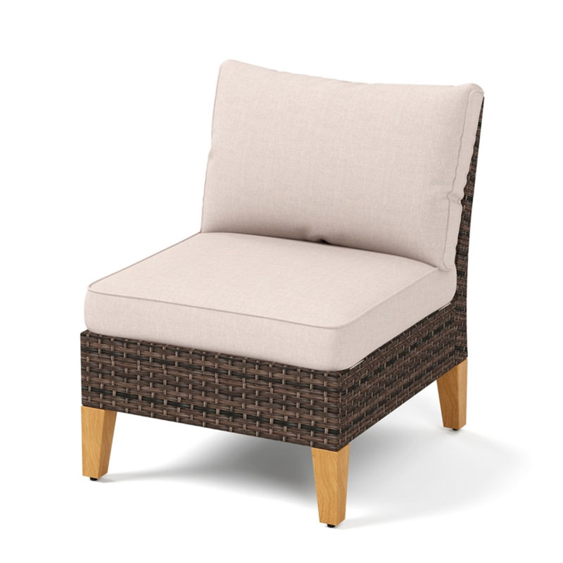 Chaise de patio avec coussins Ethelynn
