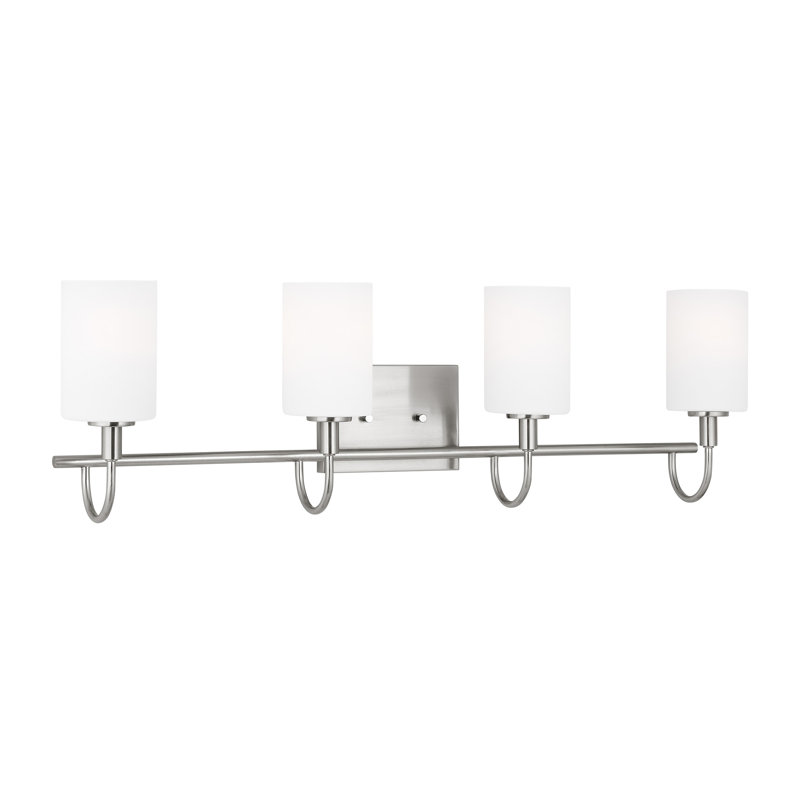 Four Light Wall / Bath, Brushed Nickel