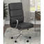 Chaise de bureau rembourrée avec roulettes-2076539311