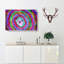 Rainbow Swirls In Abstract - Wrapped Canvas Print-55340806