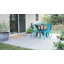 Carreau de terrasse à lattes simple en composite floride orange ultra rapide 12 po x 3 po UltraShield Naturale-123752047
