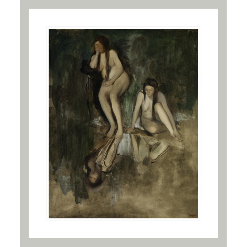 Mlle Fiocre dans le ballet La Source par Edgar Degas, impression giclée sur cadre, 28.09" H x 23.5" W