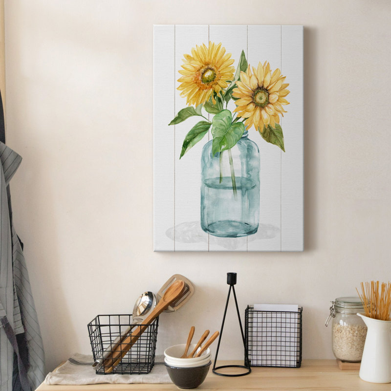 Sunny Day I - Impression sur toile tendue, H 60 po x l 40 po x P 1 po