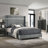 Malcolm 2-Drawer Nightstand Bedside Table