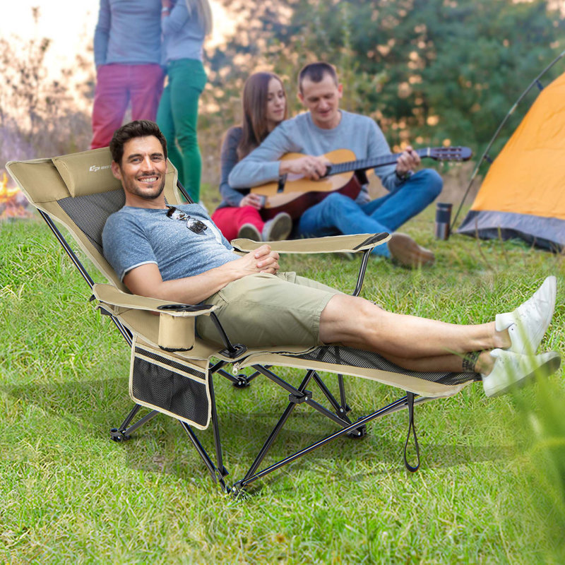 Folding Camping Chair, Khaki