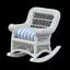 Chaise berçante pour enfant avec coussin-10336200-10336199