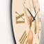 Bouquets de fleurs sauvages dans des vases dorés I - Horloge murale traditionnelle-60328917