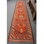 Tapis turcs, tapis rétro, tapis de luxe rouges, tapis de luxe, tapis de couloir 2,9 x 13,1 pi, tapis en laine