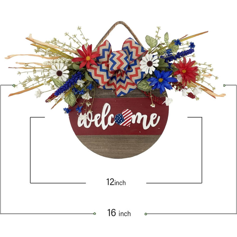 Couronne en faux bois 16 po