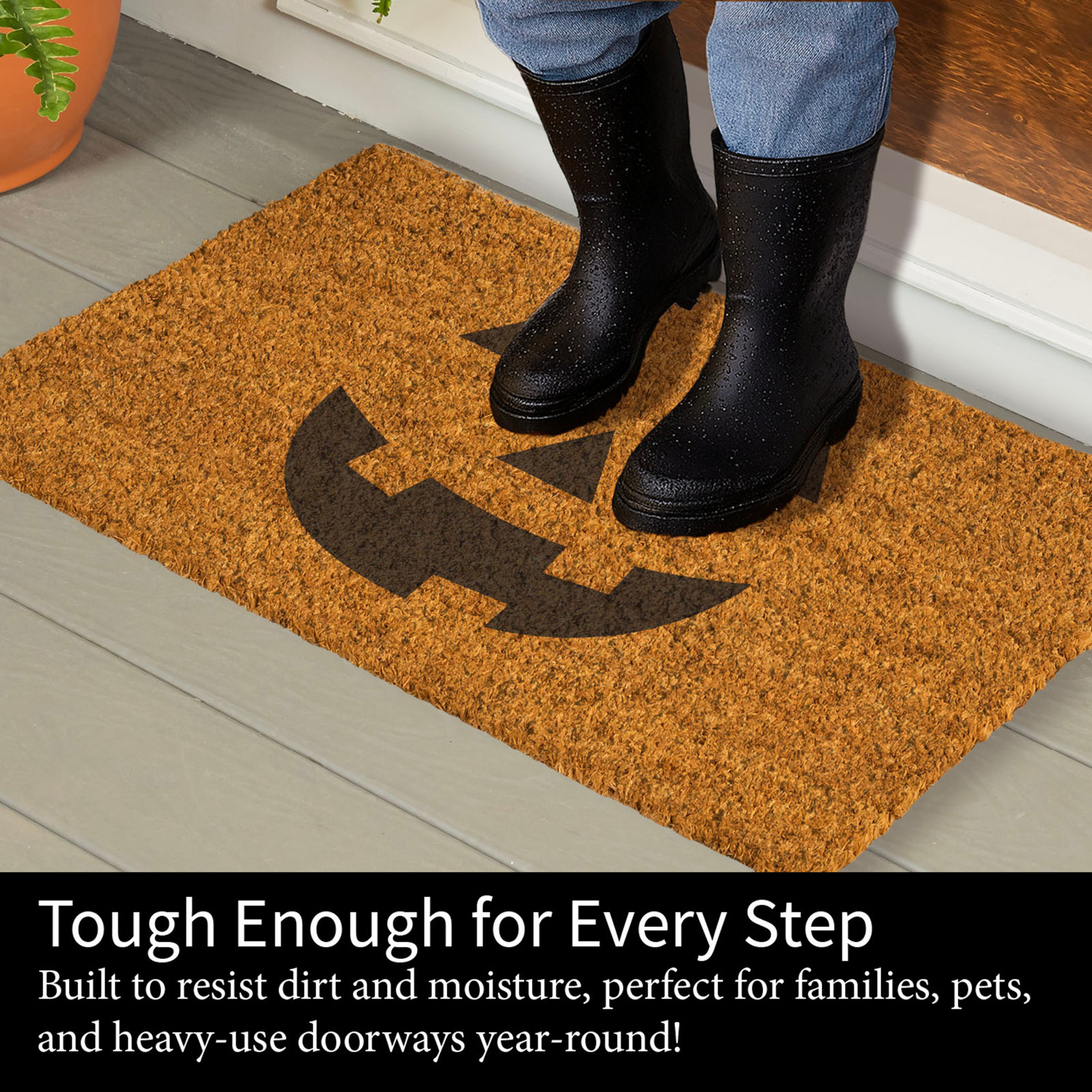 Haunted House Doormat