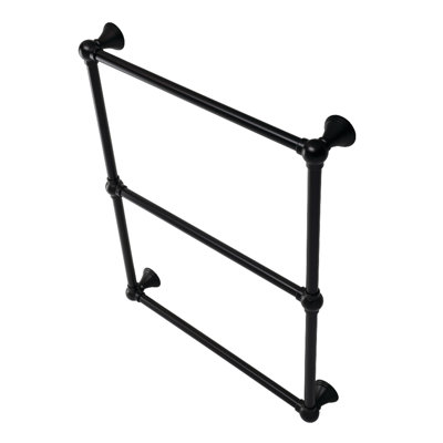 Maximilien 24" Wall Mounted 3-Bar Towel Rack