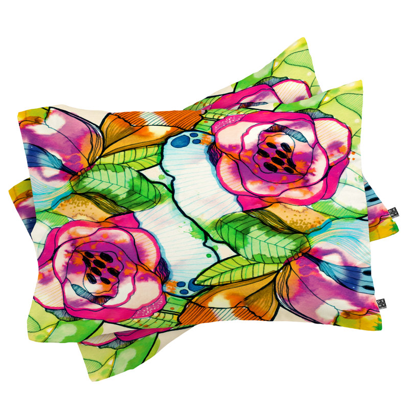 Cayenablanca Microfiber Floral, King
