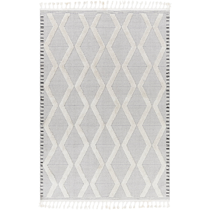 Claremore Moroccan Indoor Rug, Rectangle 6'7" x 9'