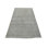 Tapis unique gris de 6 pi 7 po x 9 pi 8 po