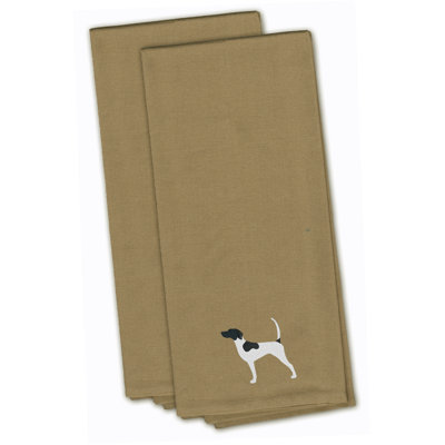 Cotton Embroidered Tea Towel Kitchen Towel