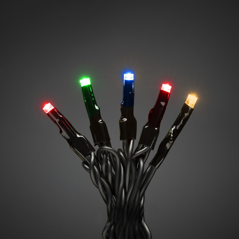Kontsmide LED Wide Angle LED String Light, Multicolor, 2233 cm