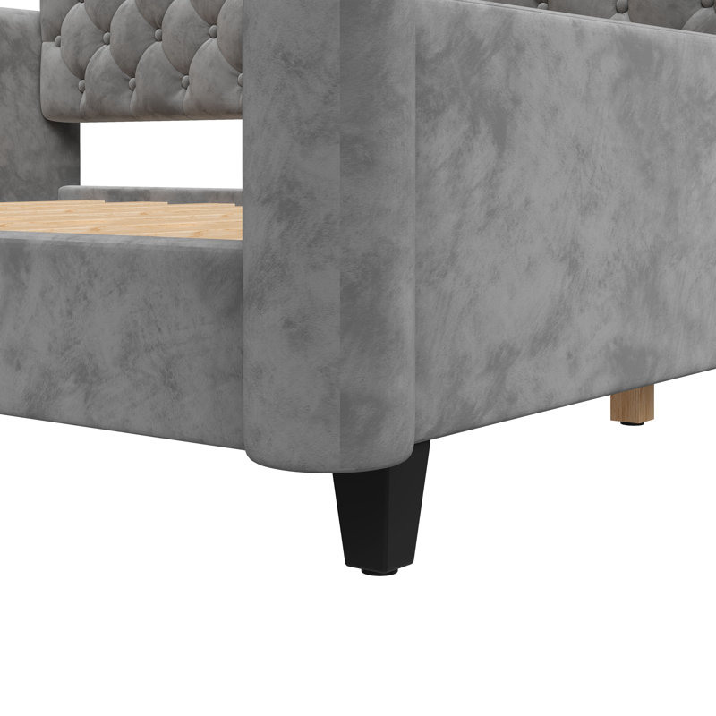 Lit de jour Velvethaven, Gris