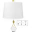 Abat-jour tambour en lin CLIP-ON FITTER-342418574-342418575