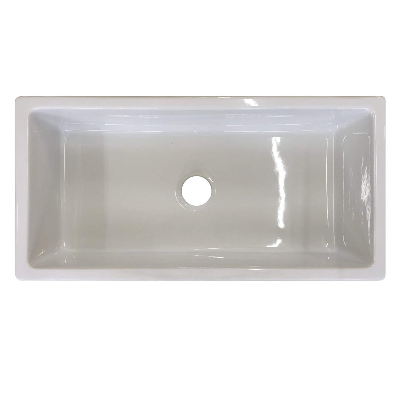 36" L x 19" W Farmhouse Kitchen Sink