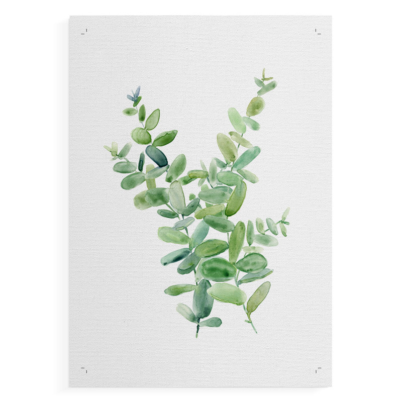 Eucalyptus III - Impression sur toile seulement - NON CADRE, H 27 po x l 18 po