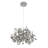 Eclectic 3 Light Chrome Confetti Chandelier-70079949