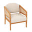 Chaise d'appoint rembourrée
