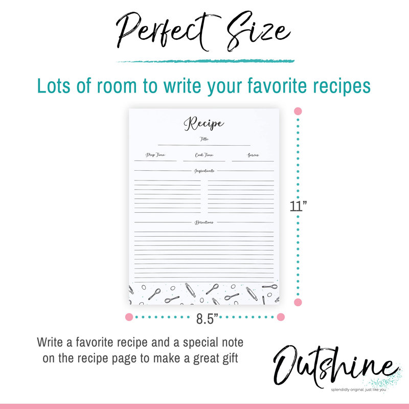Fiche de recettes de cuisine Outshine Premium