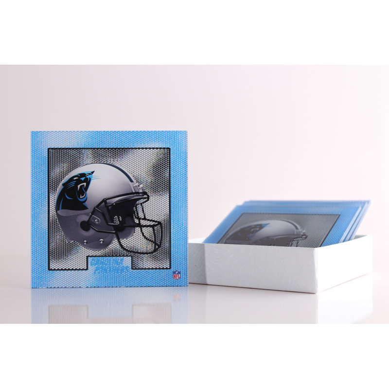 Sous-verre Carolina Panthers Helmet