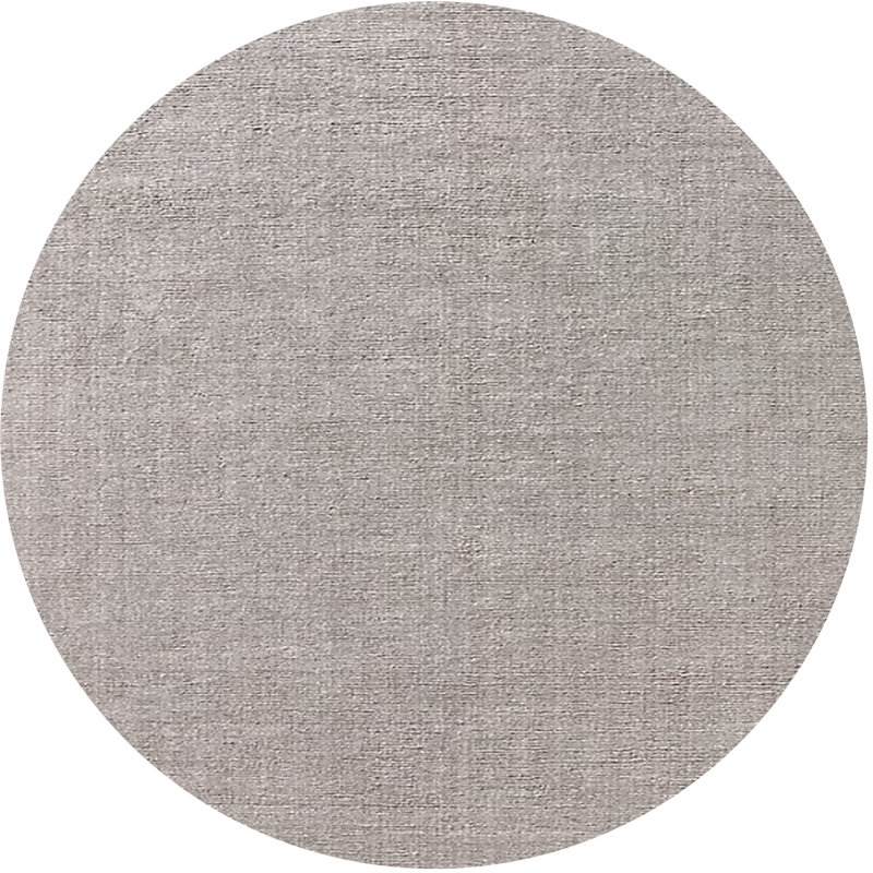 Tapis gris Varis, Rond 8 pi