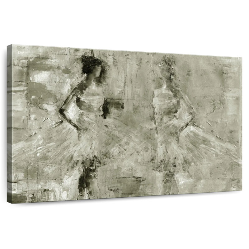 Ballet Enn noir et blanc, H 26 po x l 39 po