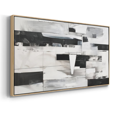 Abstract Series-XCV- Framed Gallery Wrapped Canvas -Ready to Hang
