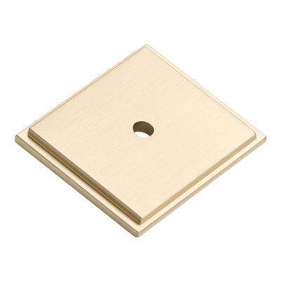 Traditional Rectangle Cabinet Knob Backplate