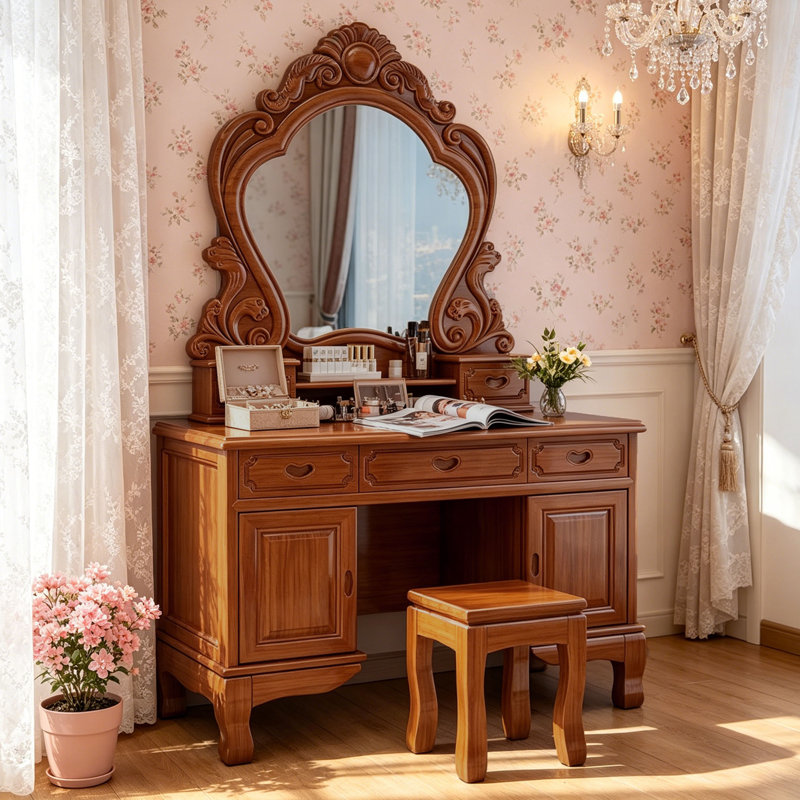 American style exquisite classical dressing table