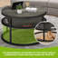 Lift Top Round Coffee Table with Storage-803601842-803601845-803601847