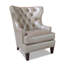 Roberts Leather Wingback Chair-642047483