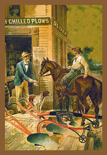 « oliver réfrigéréed chasses », publicité rétro