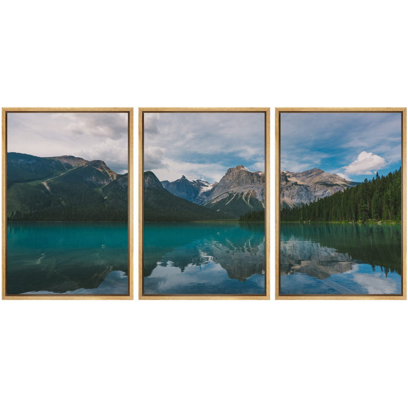 Nature, paysage, montagne, vert, forêt, lac, réflexion, nature sauvage, photographie, art moderne, rustique