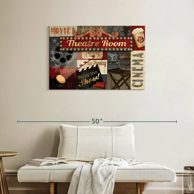 Keiraleigh Theatre Room, 24" H x 36" W