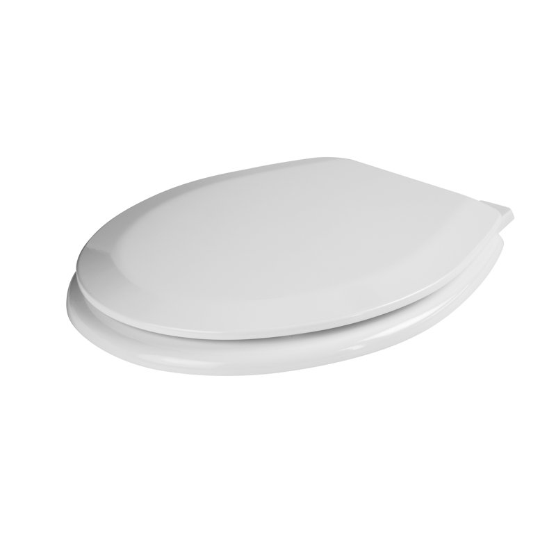 Siège de toilette rond à fermeture rapide à fermeture douce stick