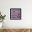 Night Blooms Shadowbox Abstract Print by Oliver Gal, Black Frame, 12 x 12-453430933-453430934