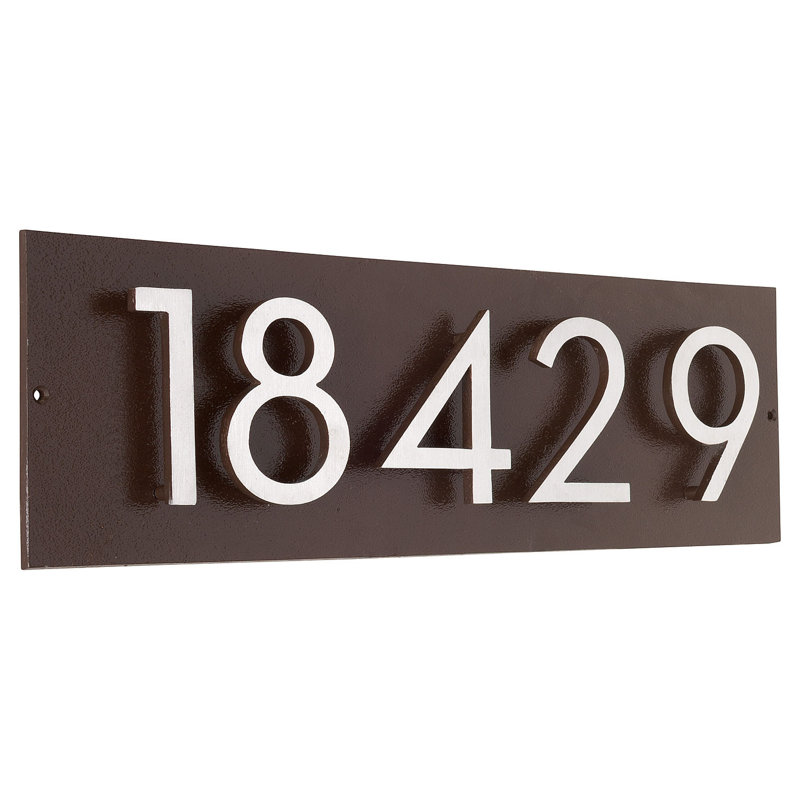 Rectangle Wall Plaque, Roman Bronze/Two Tone, Yes