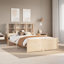 Bookcase Bed Without Mattress Solid Wood Pine-605058224
