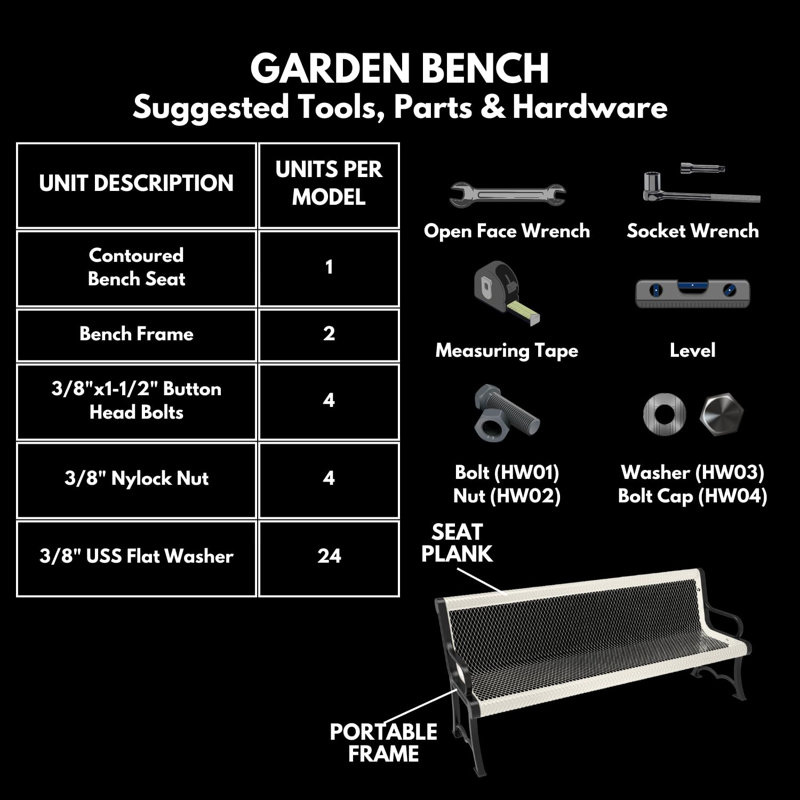 Banc jaune extensible de 1,83 m avec dossier, portable, Banc de jardin portatif 6 pi, Jaune