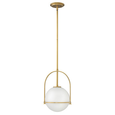 Luminaire suspendu Arie avec abat-jour sphérique