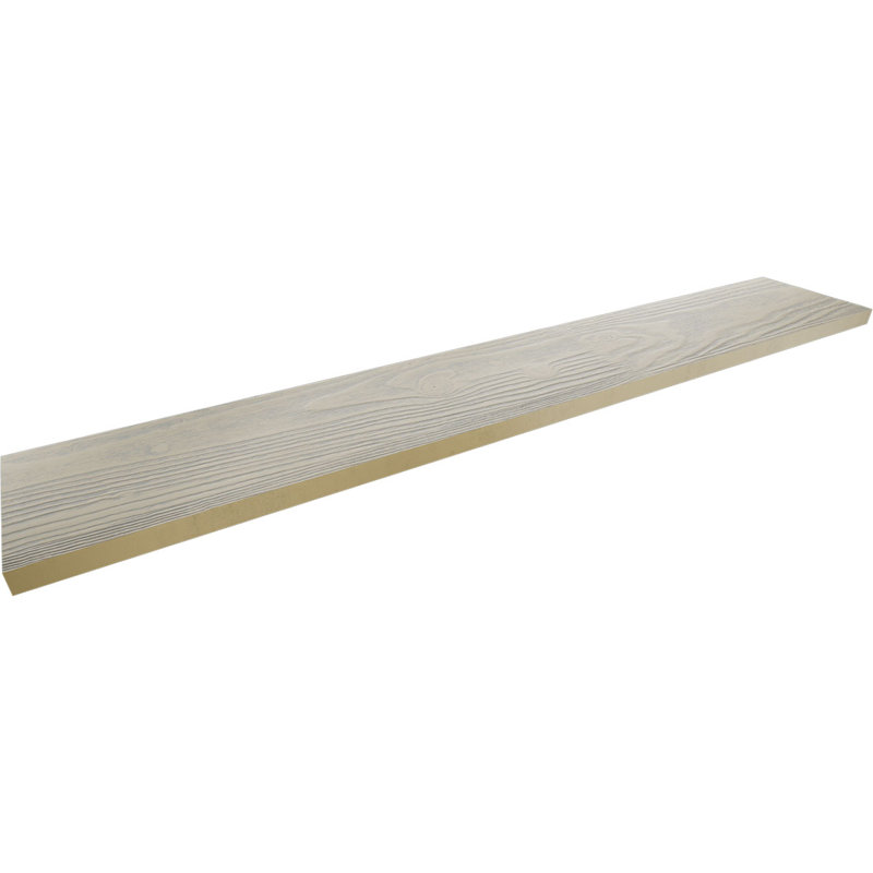 Planche de poutre en faux bois Endurathane sablé, H 6 po x l 144 po x P 1 po, Bois flottant