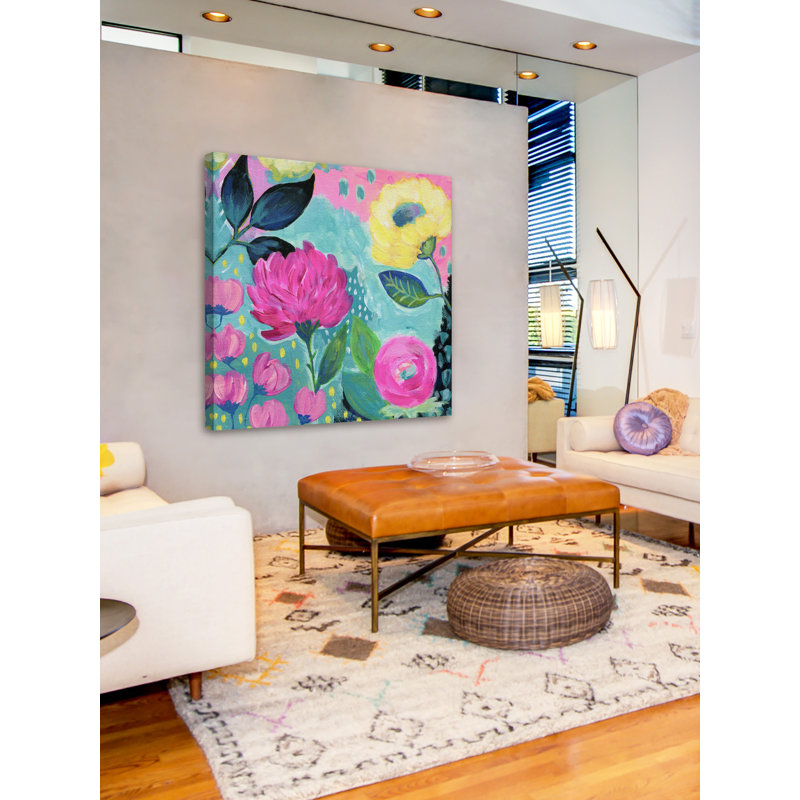 «Confident and Strong», reproduction sur toile tendue, H 40 po x l 40 po x P 1,5 po