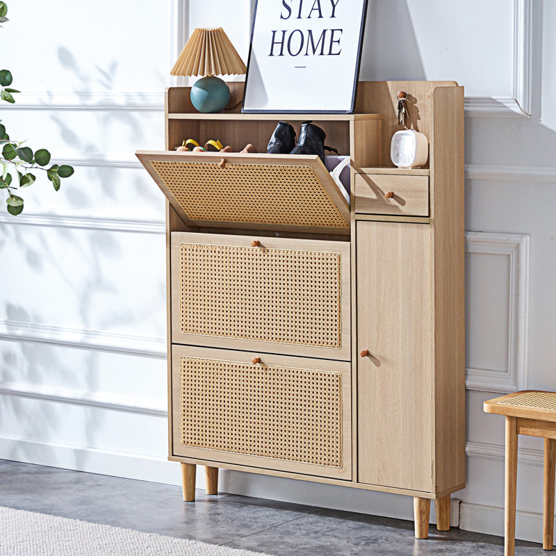 Modern Minimalist Storage Cabinet, Wood