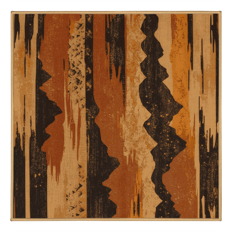 Sagebrush Shadows Rug, Square 3'