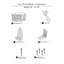 Faux Wood Blinds PVC Venetian Window Blinds Moisture Resistant Corded Light Filtering for Kitchen Bathroom Bedroom-538424689-538424688