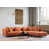 Mélange de polyester orange sélectionné